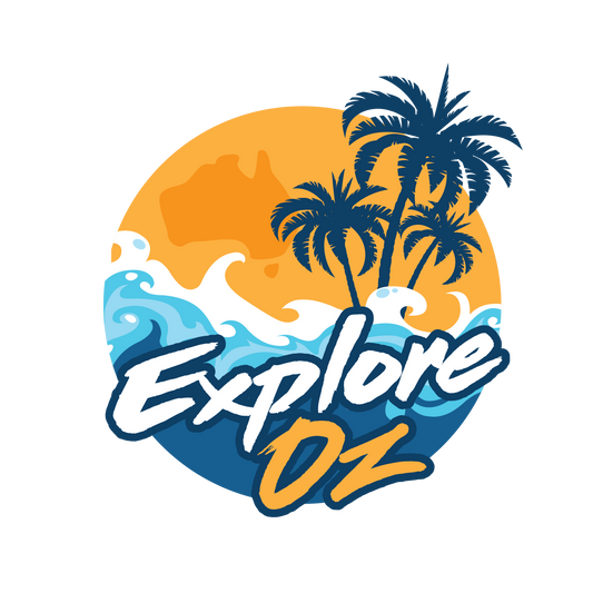 ExploreOz Adventure Stickers – 100mm x 100mm